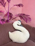 Peluche coussin cygne blanc Kai aš mažas buvau