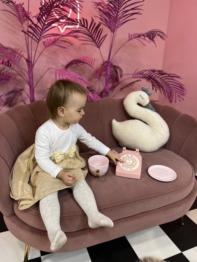 Peluche coussin cygne blanc Kai aš mažas buvau – vue 3