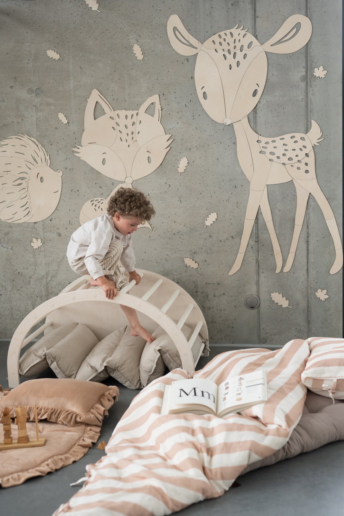Wanddecoratie egel Cut It Now – weergave 4