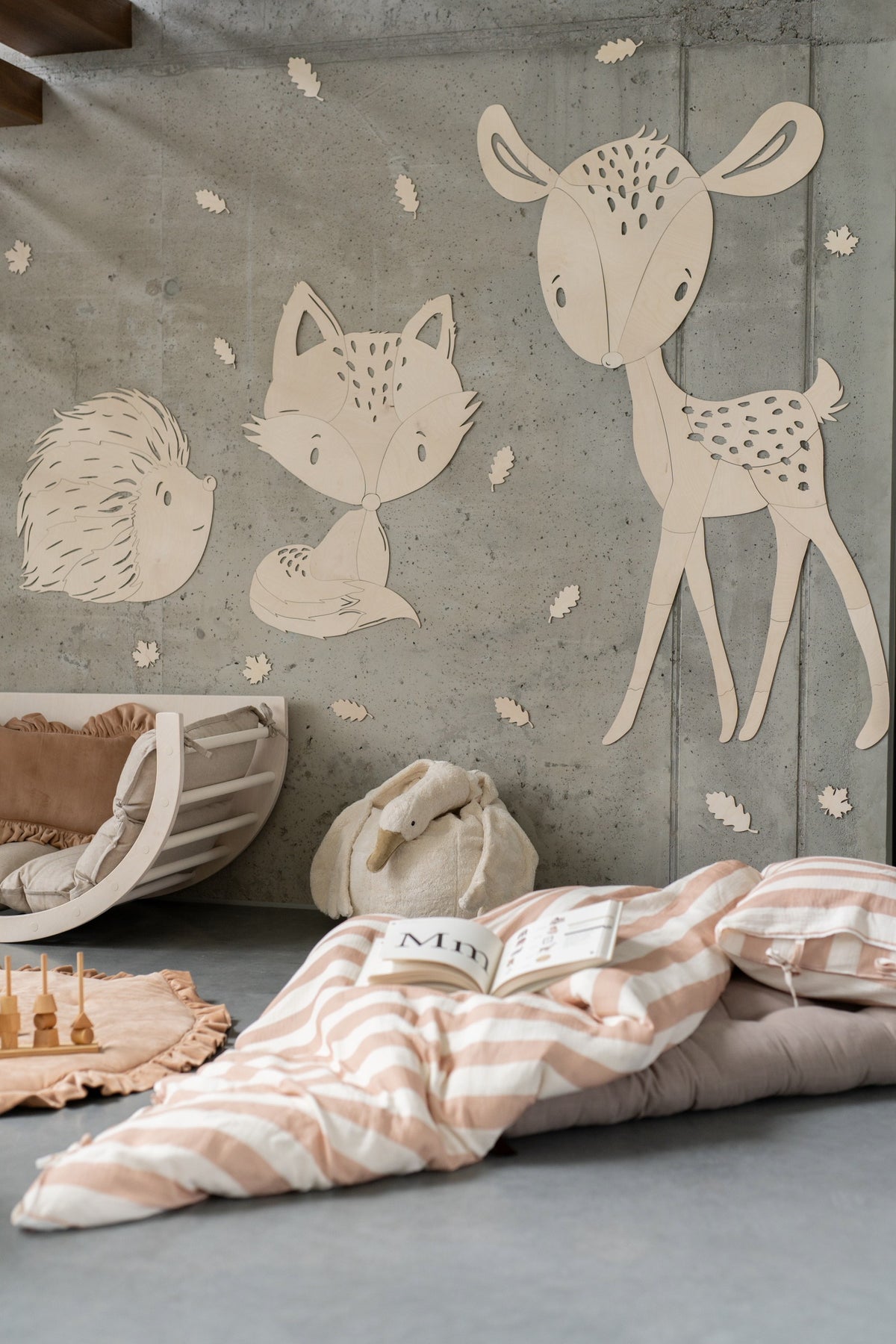 Wanddecoratie egel Cut It Now – weergave 5