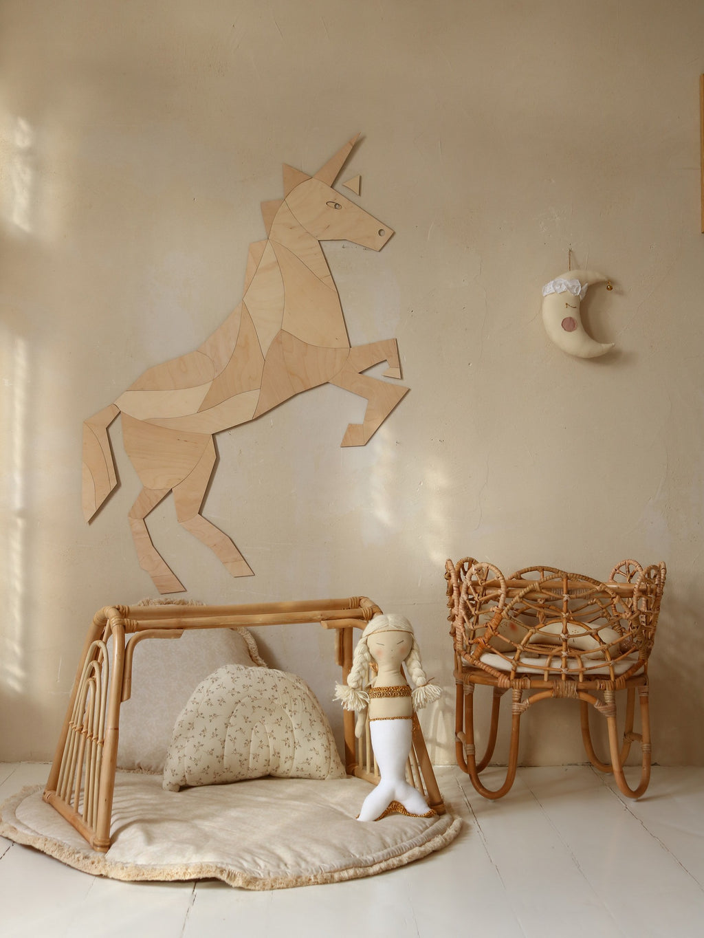 Decorazione murale cavallo unicorno Cut It Now – vista 2