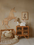 Decorazione murale cavallo unicorno Cut It Now