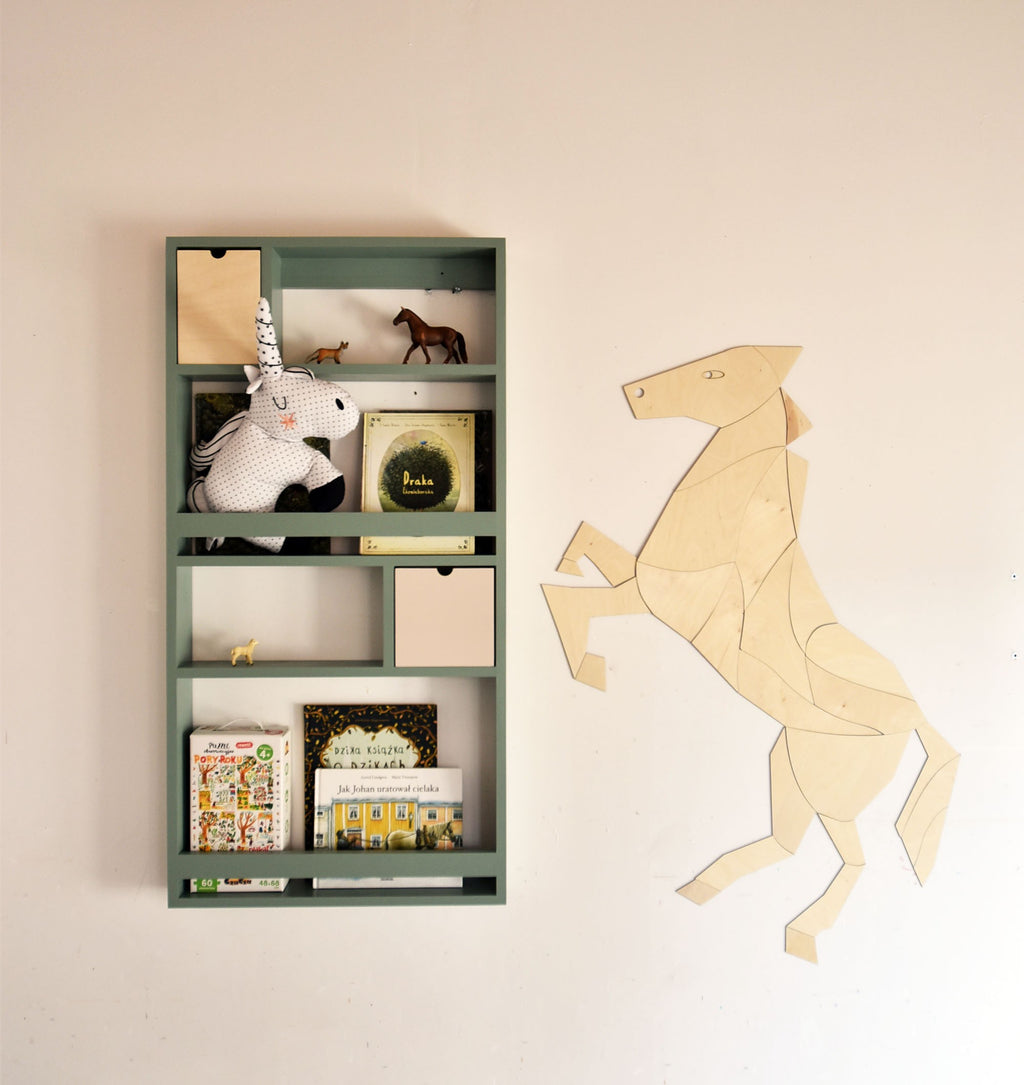 Decorazione murale cavallo unicorno Cut It Now – vista 8