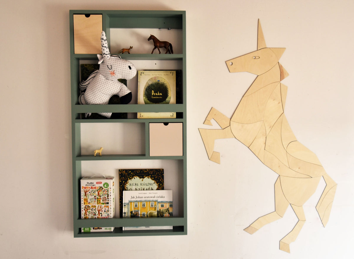 Decorazione murale cavallo unicorno Cut It Now – vista 6