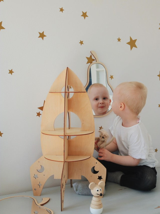 Specchio bambini pera Cut It Now – vista 3