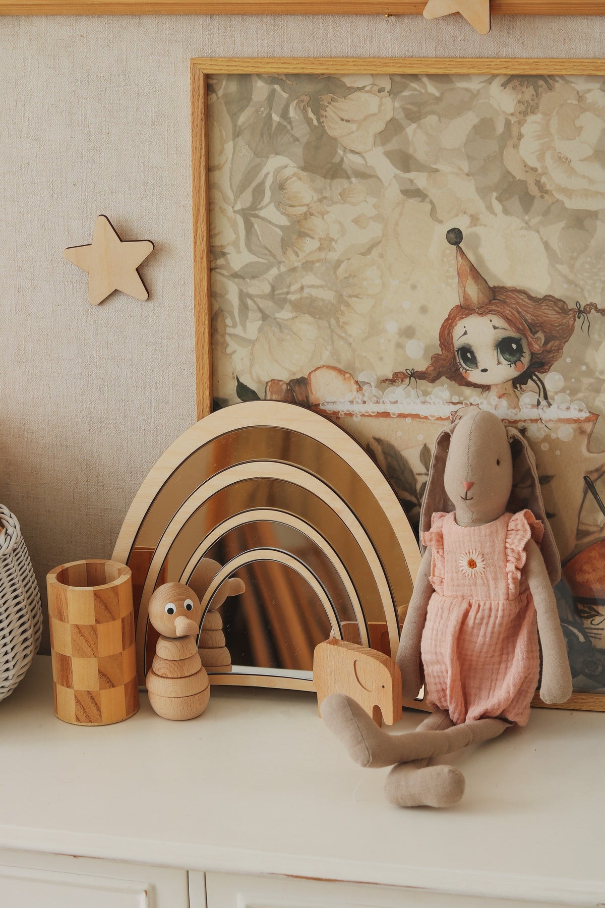 Specchio bambini arcobaleno Cut It Now