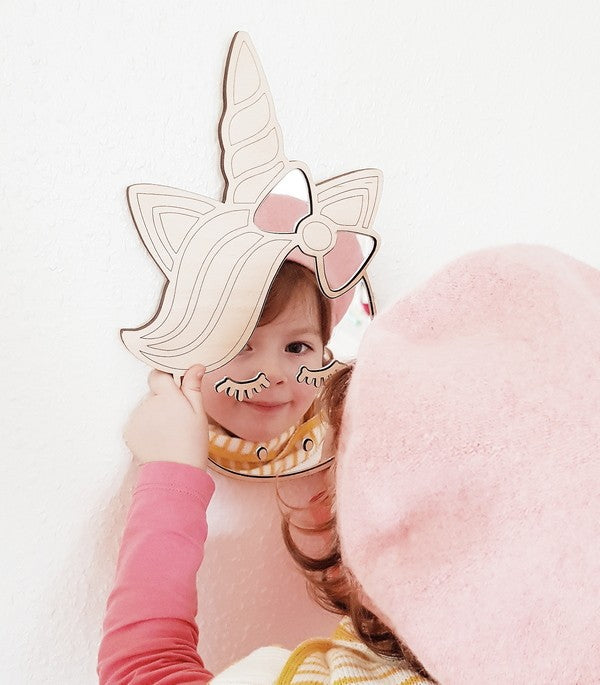 Specchio bambini unicorno Cut It Now – vista 3