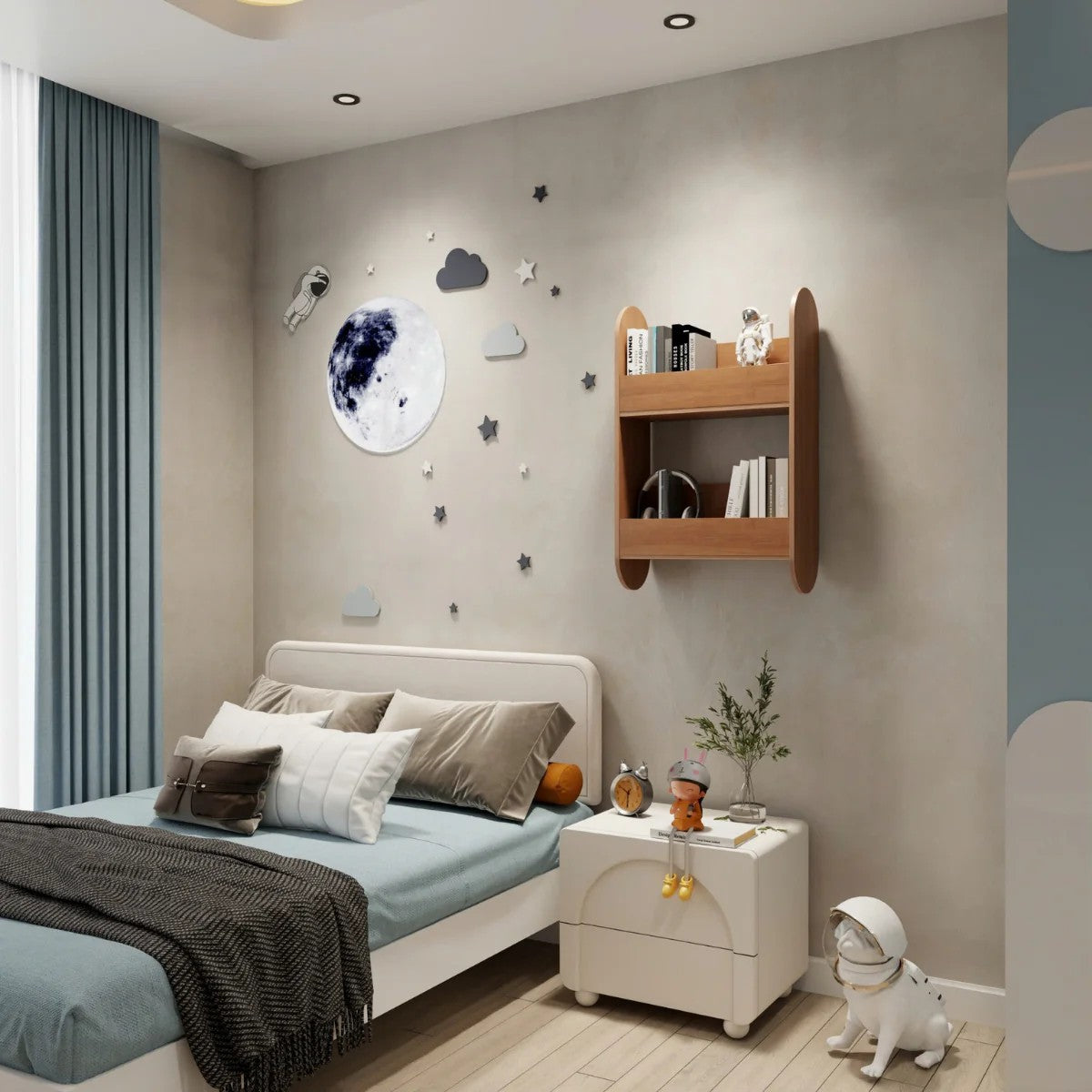 Bibliothèque enfant Capsule grand modèle Ewart Woods – vue 2