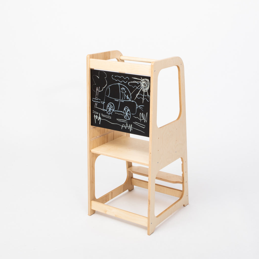 Wieża obserwacyjna z tablicą Montessori House Bed – widok 4