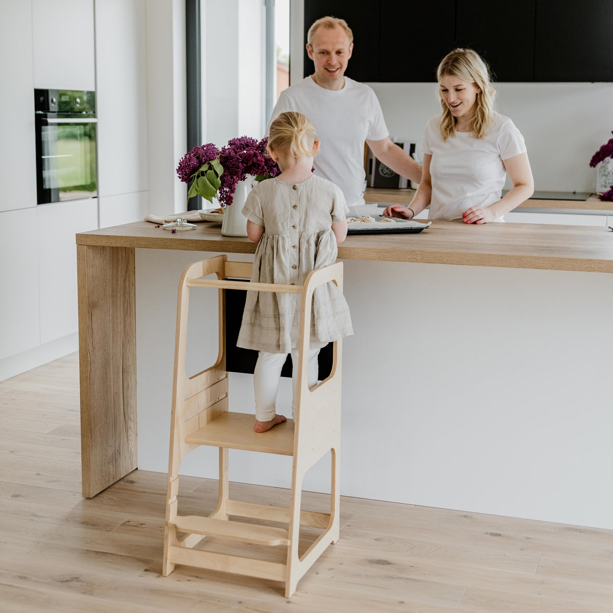 Wieża obserwacyjna z tablicą Montessori House Bed – widok 6