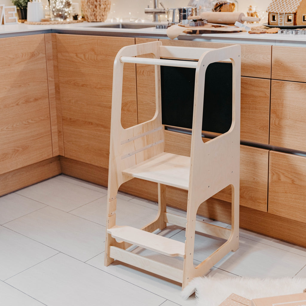 Wieża obserwacyjna z tablicą Montessori House Bed – widok 5