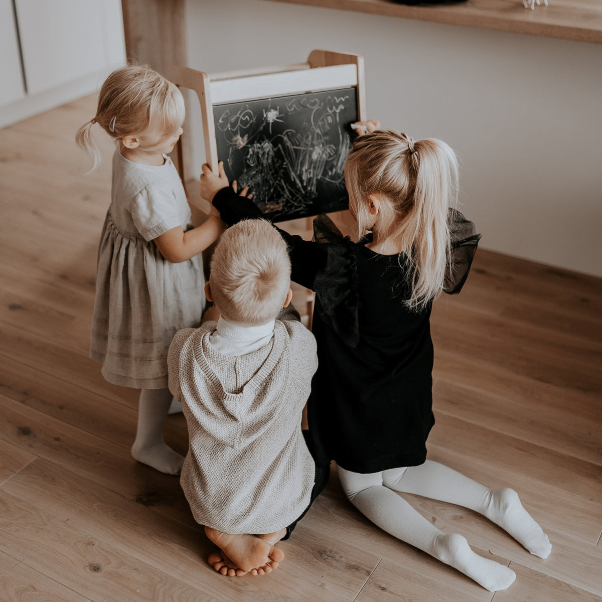 Wieża obserwacyjna z tablicą Montessori House Bed – widok 11