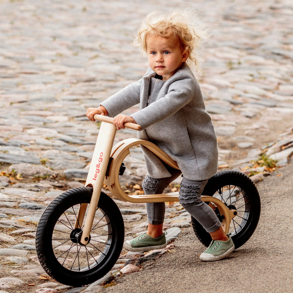 Draisienne évolutive en bois leg&go 3 en 1 – vue 4