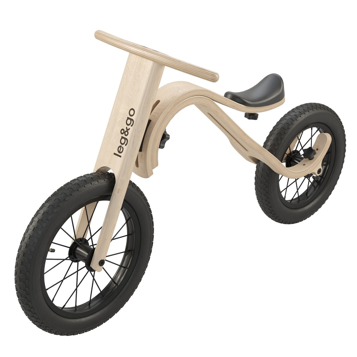 Draisienne évolutive en bois leg&go 3 en 1 – vue 2