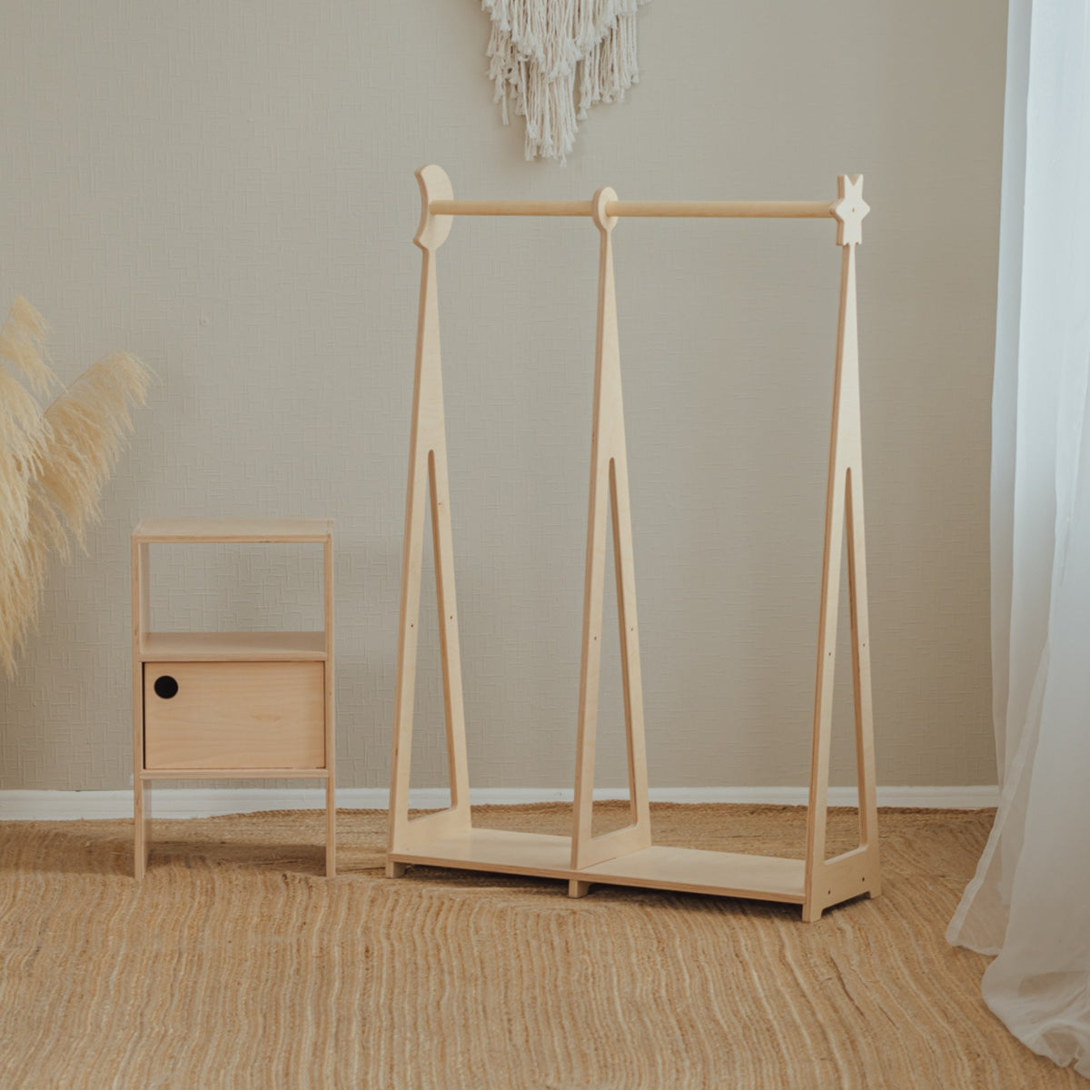 Garderoba Montessori naturalna leg&go – widok 4