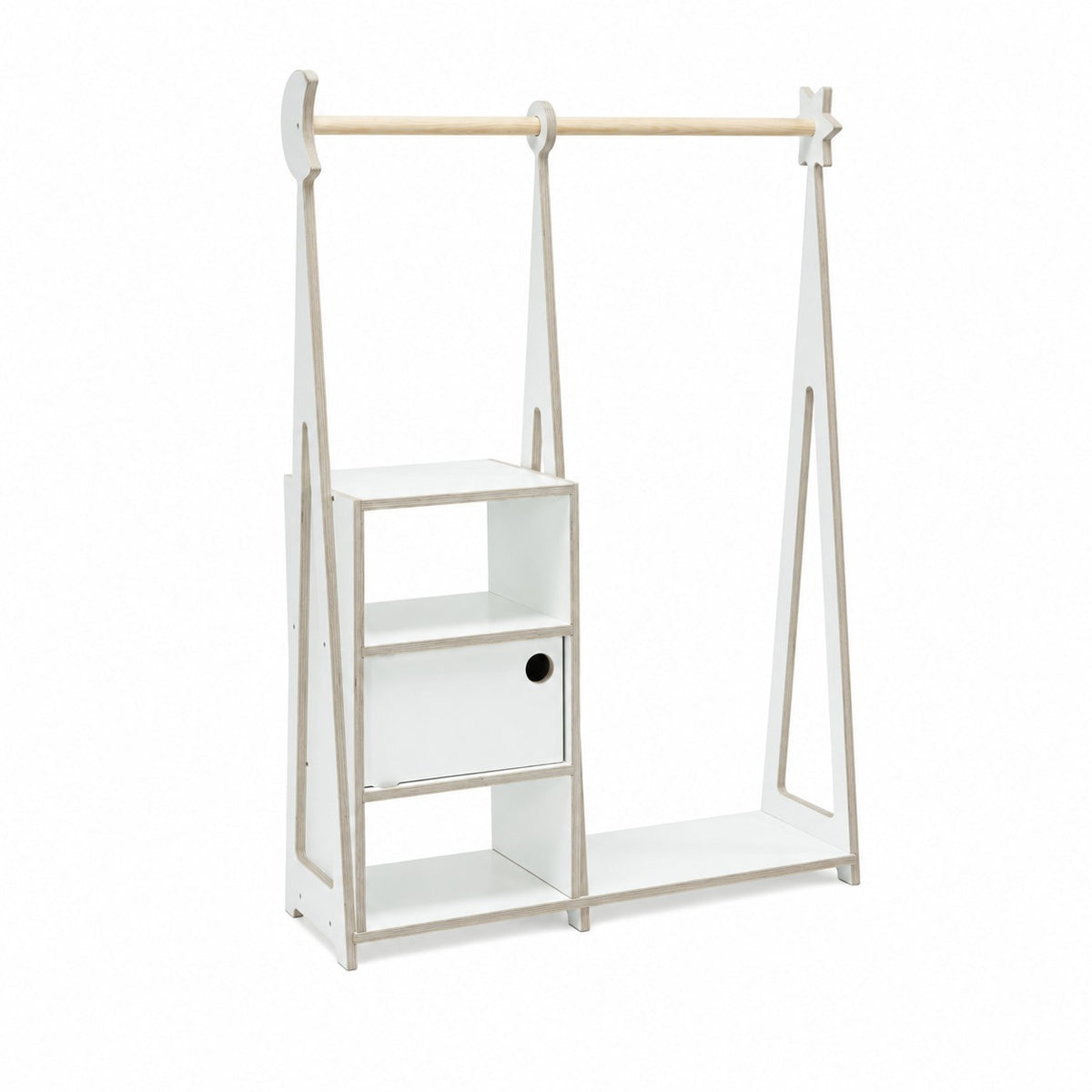 Garderoba Montessori biała leg&go
