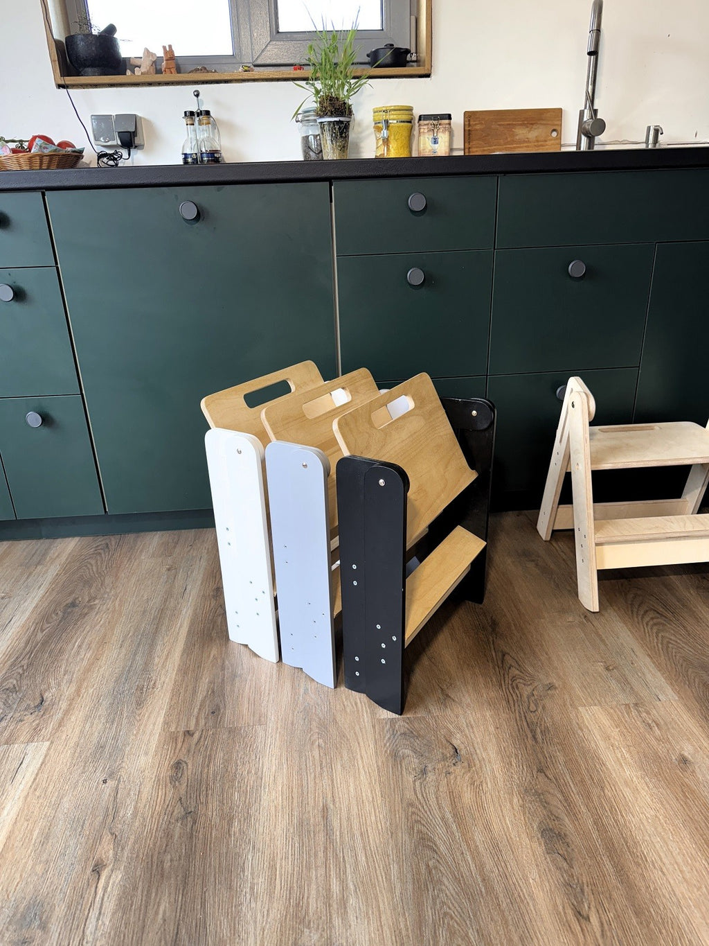 Marchepied pliable Family-scl en bouleau