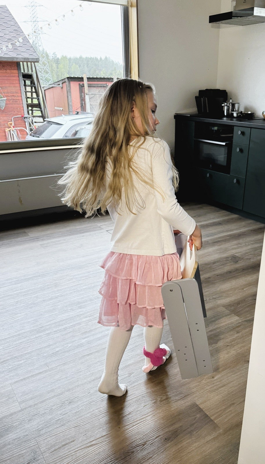 Marchepied pliable Family-scl en bouleau