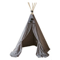 Tipi dla dzieci Fairy z tiulem szare Minicamp