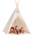 Tipi enfant XL à glands écru Minicamp