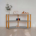 Étagère One Little Pine Arch 3 étages, gris/brun