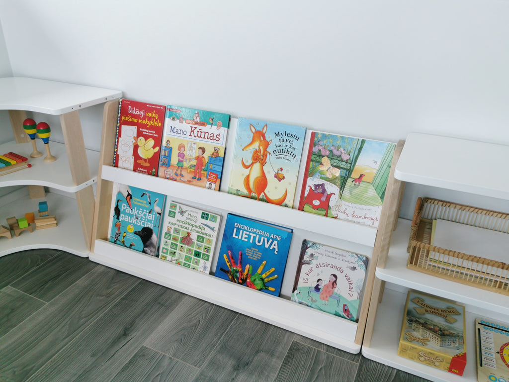Modułowy regał na książki 2 półki One Little Pine – widok 3