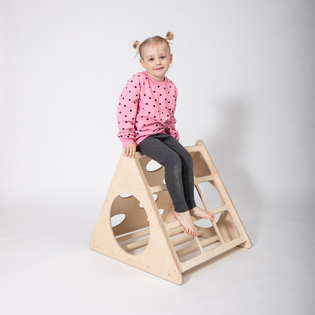 Triangle d'escalade Montessori 3 angles Montessori House Bed – vue 5