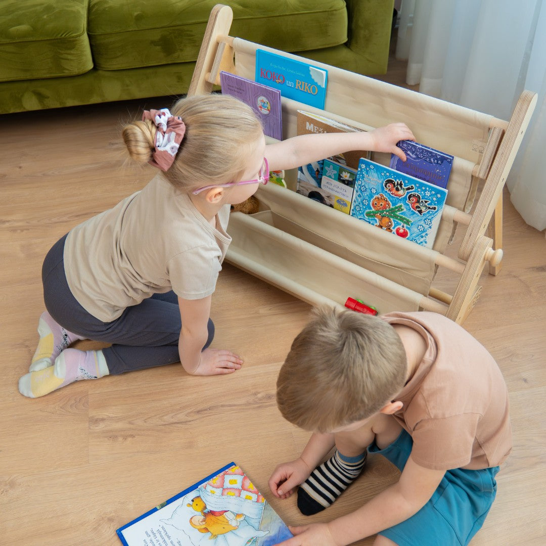 Bibliothèque Montessori en tissu Ette Tete – vue 6