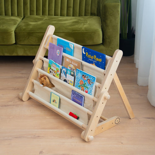 Bibliothèque Montessori en tissu Ette Tete