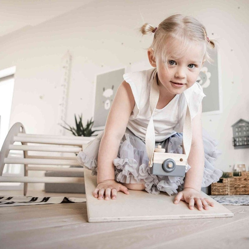 Arche d'escalade Montessori en bois Montessori House Bed – vue 2