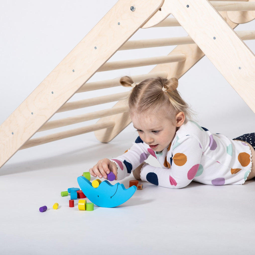 Triángulo Pikler plegable Montessori House Bed – vista 7
