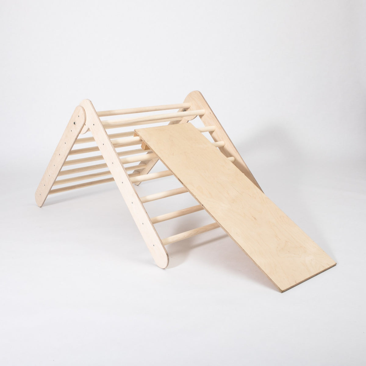 Pikler-driehoek met glijplank Montessori House Bed