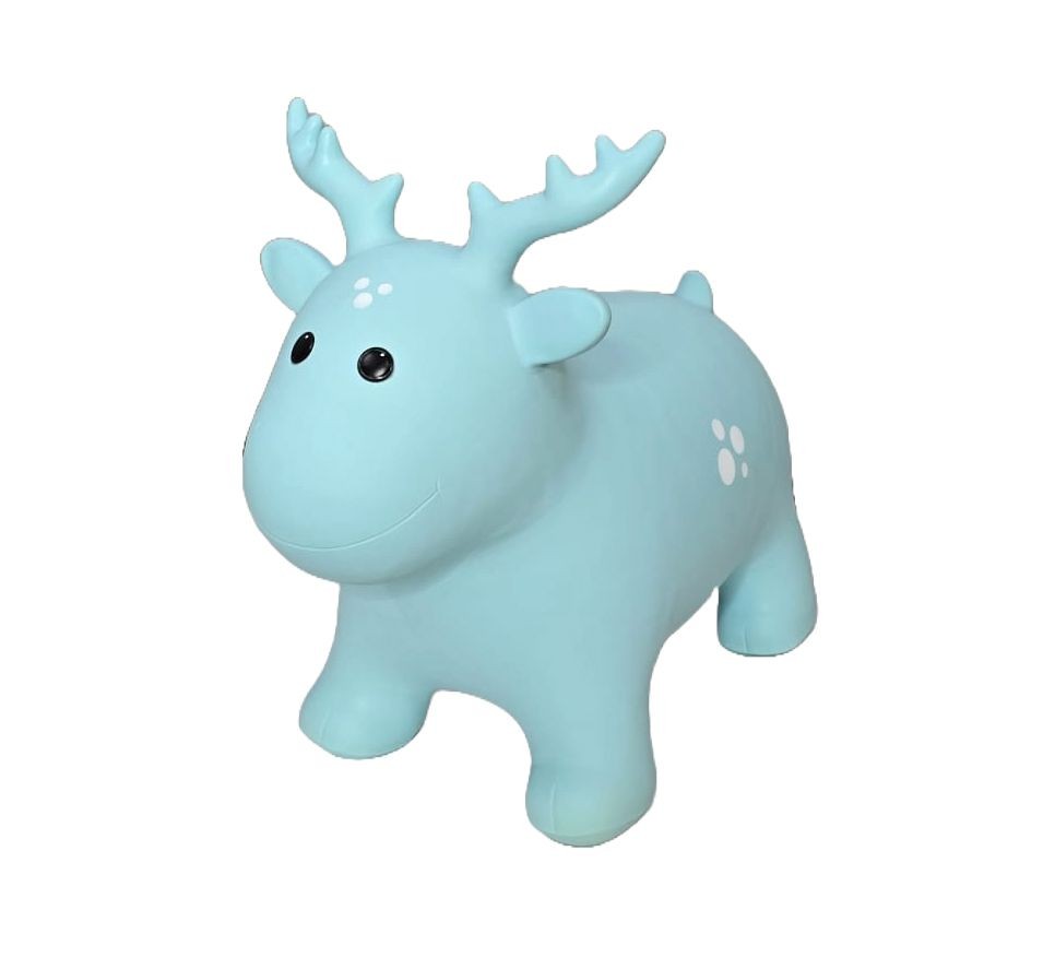 Animal saltarín JUMPY alce azul Gerardo's Toys