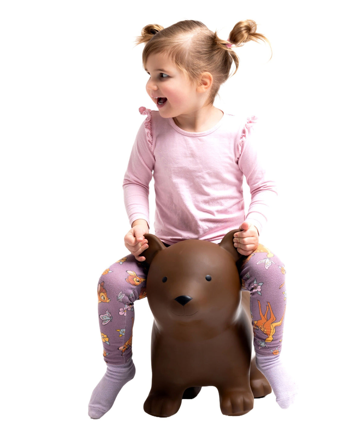 Animal sauteur JUMPY ours marron Gerardo's Toys – vue 2