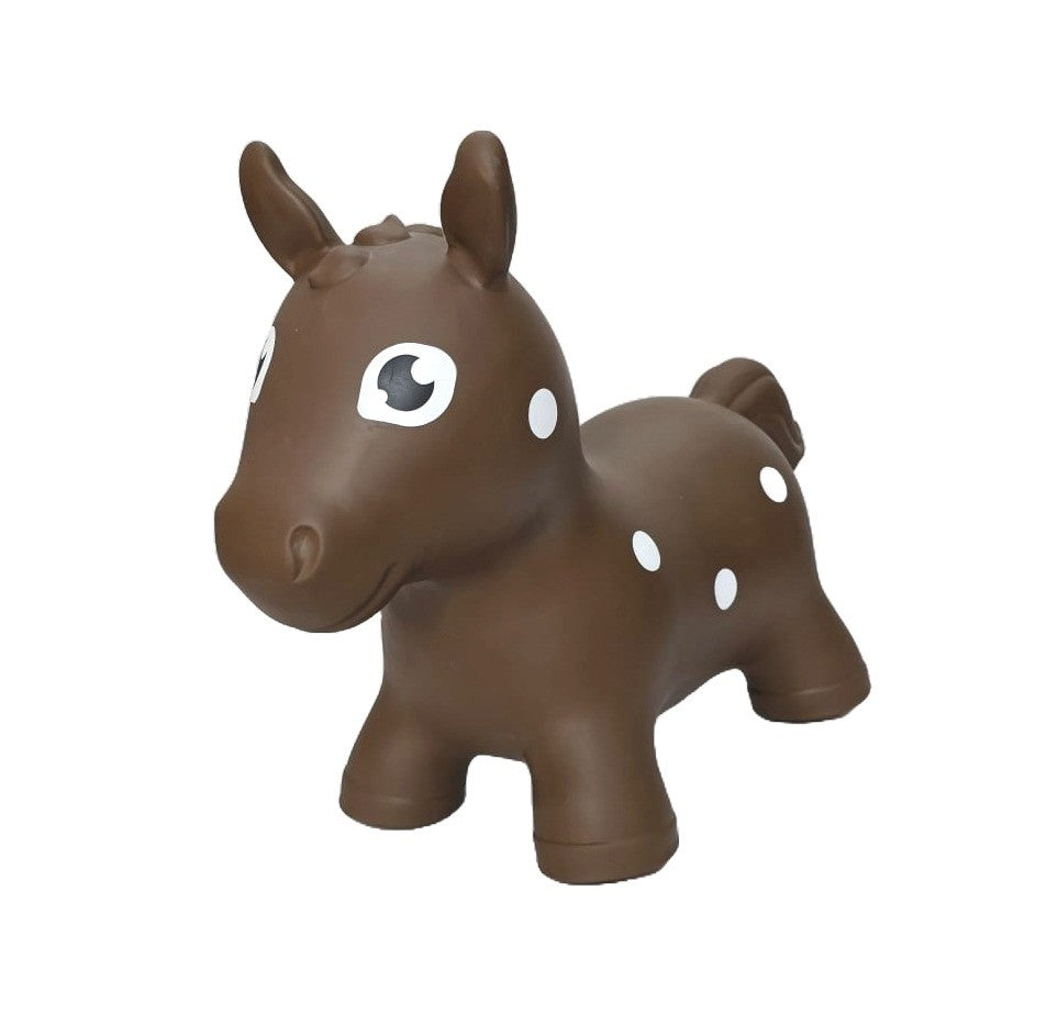 Cheval sauteur enfant Jumpy marron Gerardo's Toys – vue 4