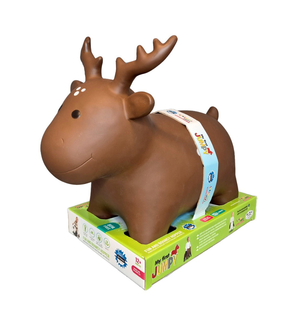 Zwierzak-skoczek JUMPY łoś brązowy Gerardo's Toys – widok 2