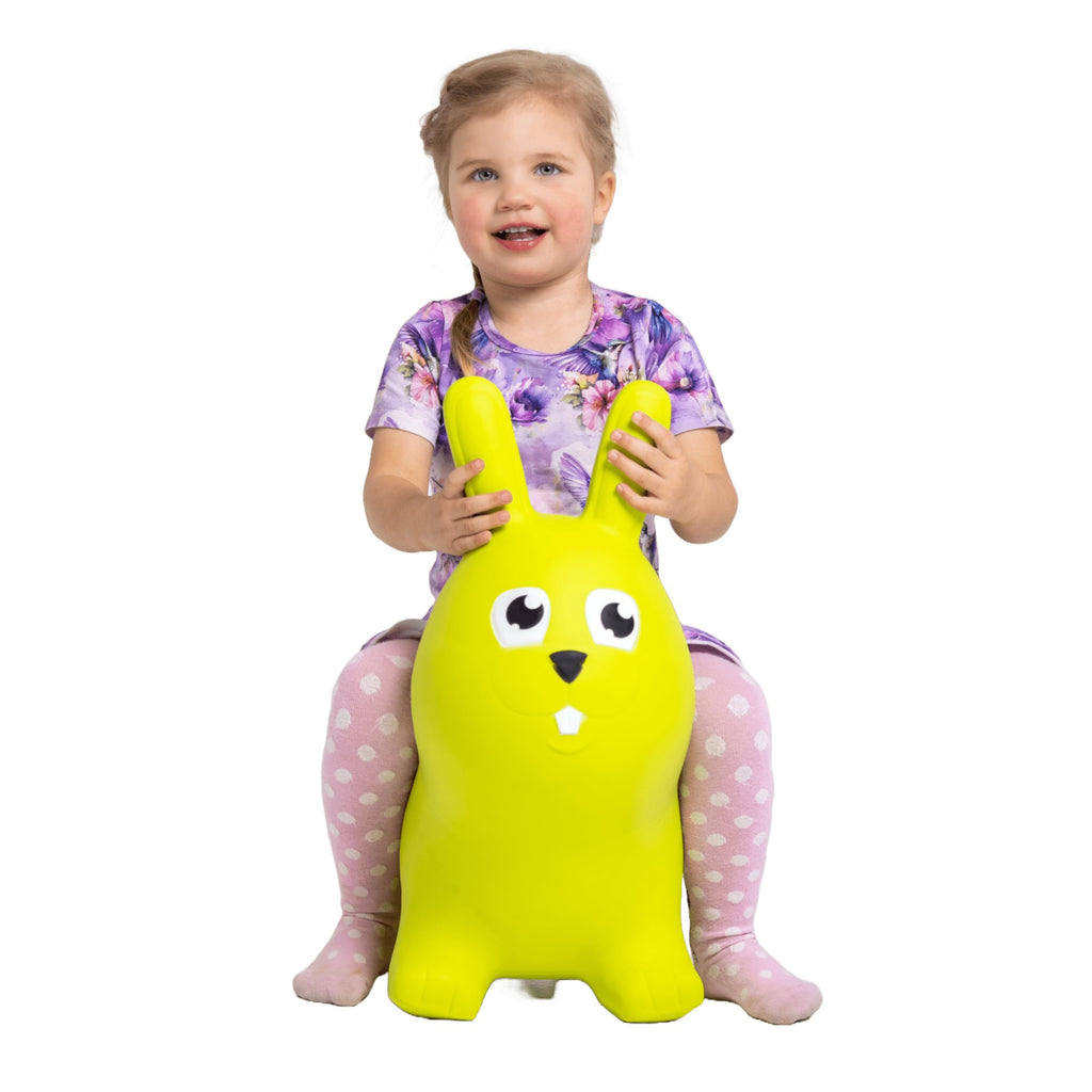 Animale saltellante JUMPY coniglio verde Gerardo's Toys – vista 2