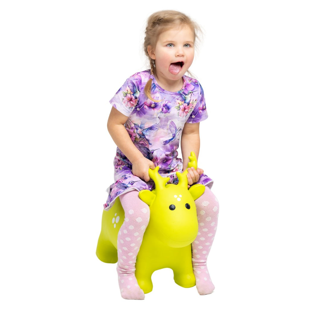 Hüpftier JUMPY Elch Grün Gerardo's Toys – Ansicht 2