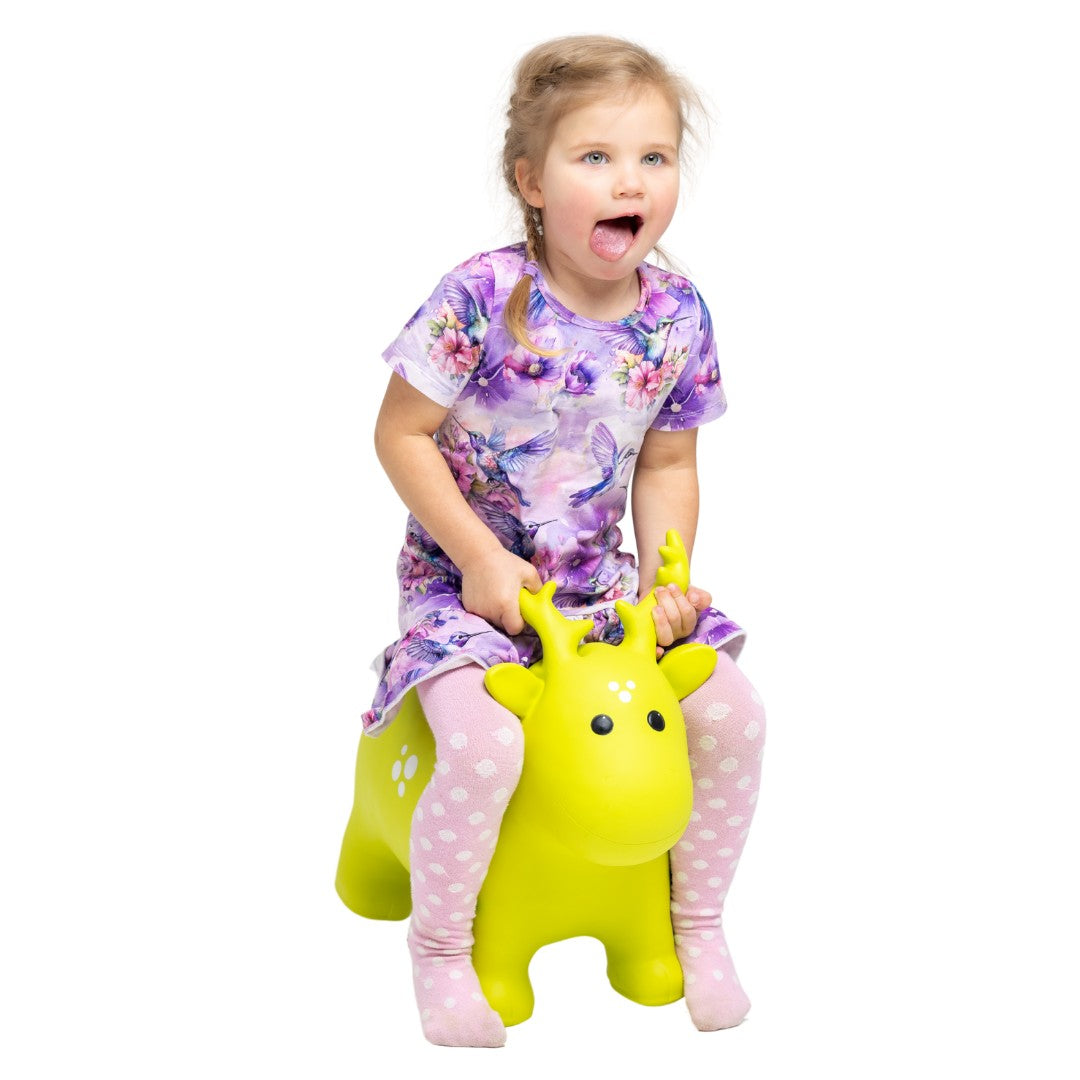 Hüpftier JUMPY Elch Grün Gerardo's Toys – Ansicht 2