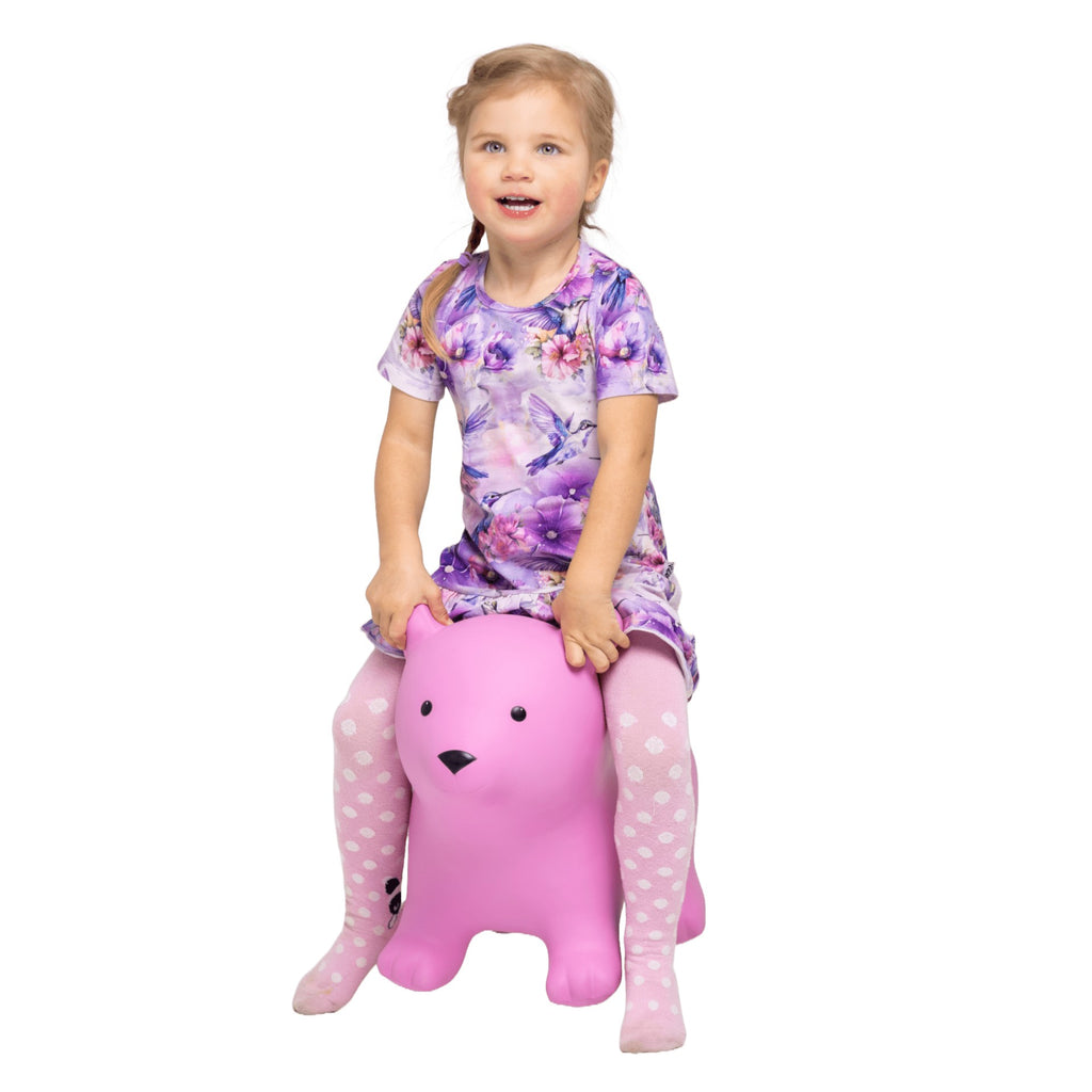 Hüpftier JUMPY Bär Rosa Gerardo's Toys – Ansicht 2