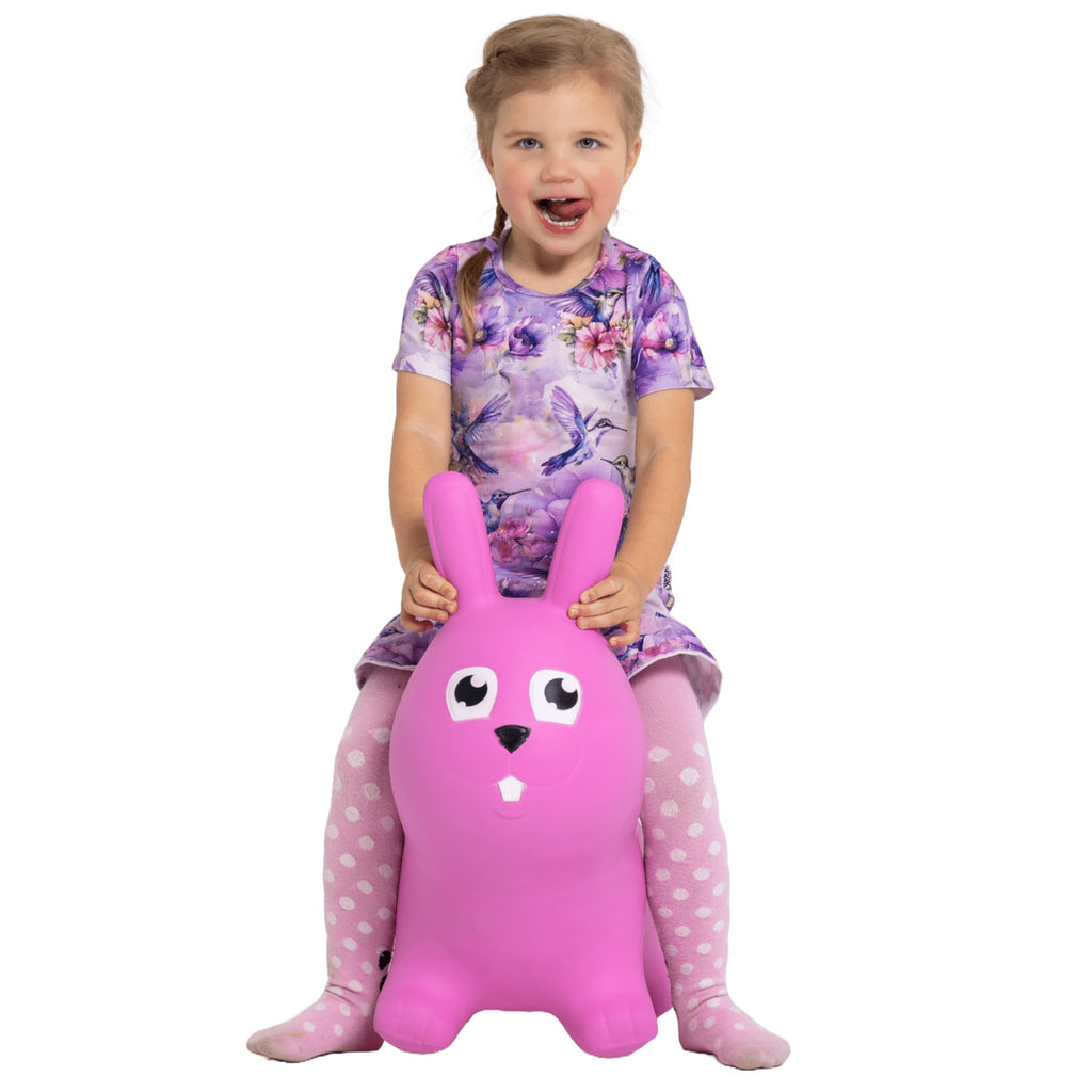 Hüpftier JUMPY Hase Rosa Gerardo's Toys