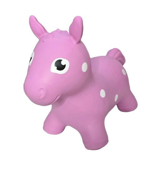 Animal saltarín JUMPY caballo rosa Gerardo's Toys – vista 2