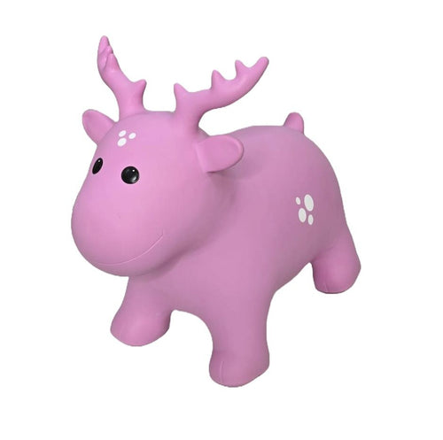 Animal sauteur JUMPY élan rose Gerardo's Toys – vue 2