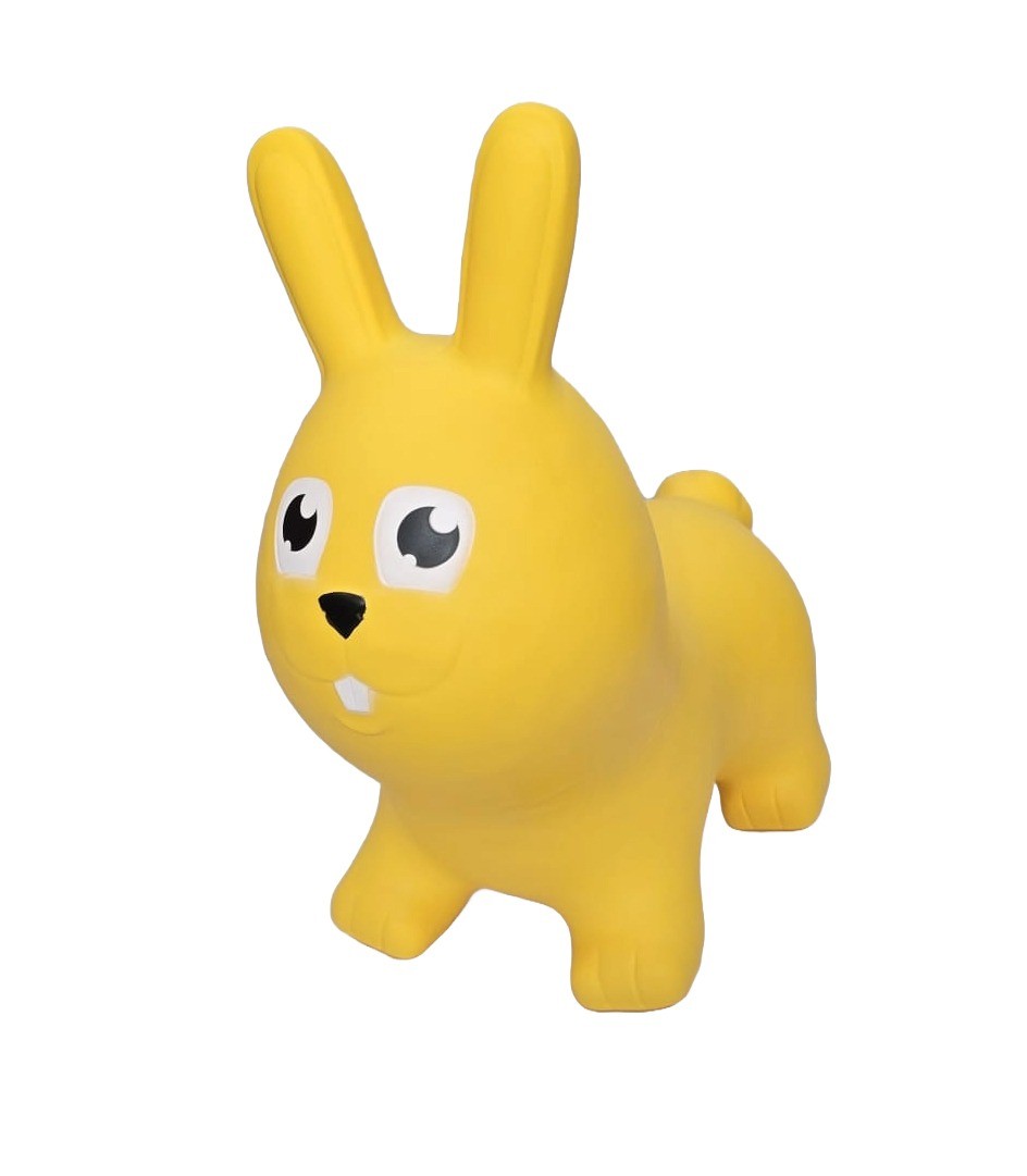 Animal sauteur JUMPY lapin jaune Gerardo's Toys