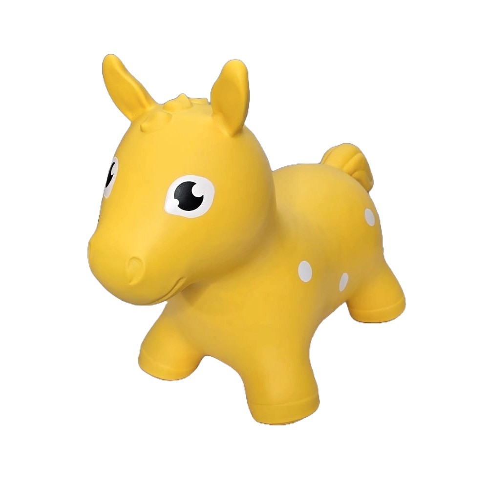 Hüpftier JUMPY Pferd Gelb Gerardo's Toys