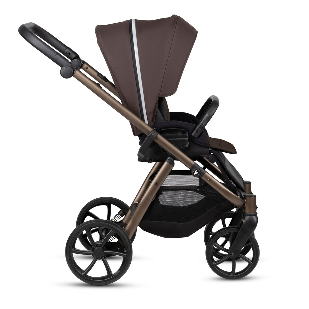 Cochecito 2 en 1 Fjordi V2 Dark Brown Noordi – vista 7