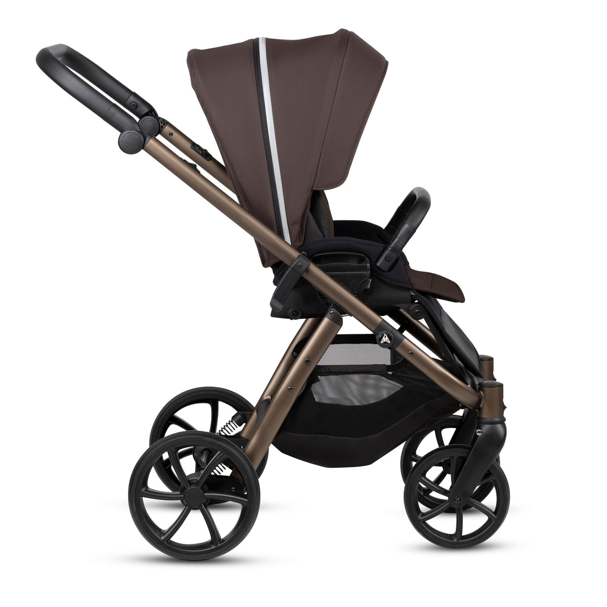 Cochecito 2 en 1 Fjordi V2 Dark Brown Noordi – vista 7