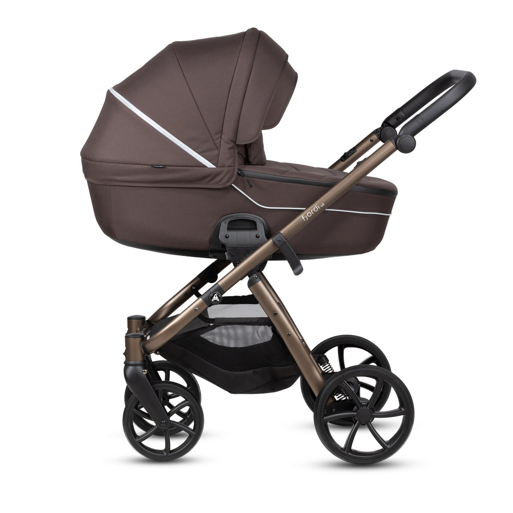 Cochecito 2 en 1 Fjordi V2 Dark Brown Noordi – vista 3