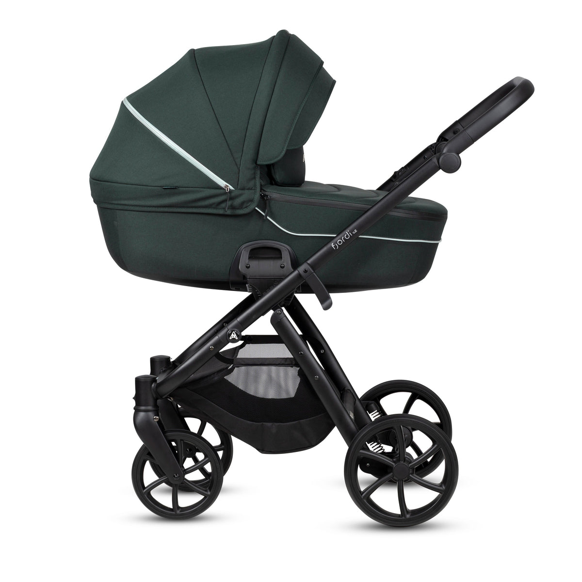 Kinderwagen 2-in-1 Fjordi V2 Forest Green Noordi – Ansicht 3