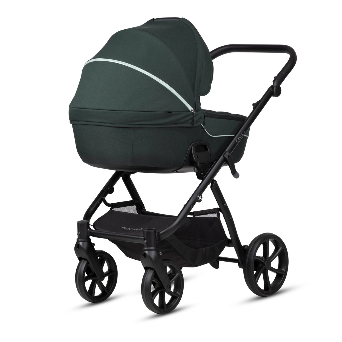Kinderwagen 2-in-1 Fjordi V2 Forest Green Noordi – Ansicht 4